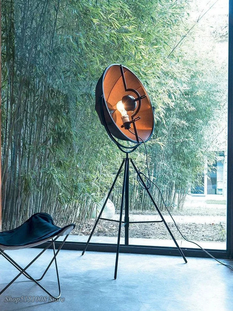 lampadaire led trépied nordique moderne pour décoration intérieure - vue 2 sur 6