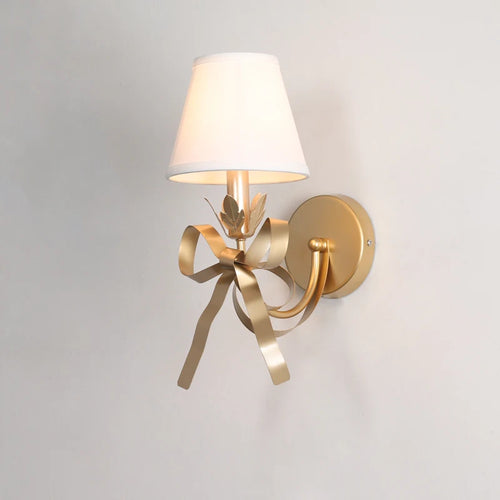 applique murale simple et moderne avec nœud papillon décoratif de luxe - vue 2 sur 10