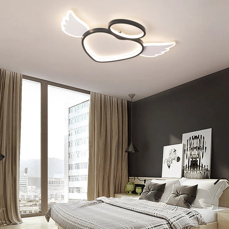 plafonnier led design pour un éclairage moderne intérieur - vue 4 sur 8