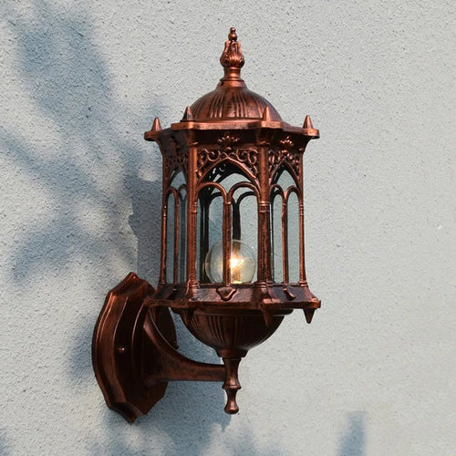 applique murale extérieure pour jardin et terrasse lumineuse - vue 3 sur 9