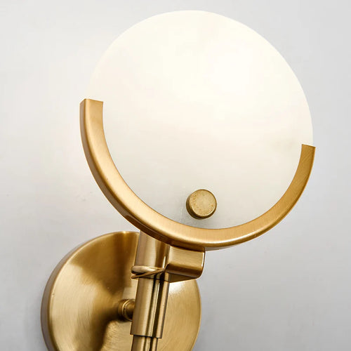 applique murale en cuivre éclairage led créatif nordique moderne - vue 5 sur 8