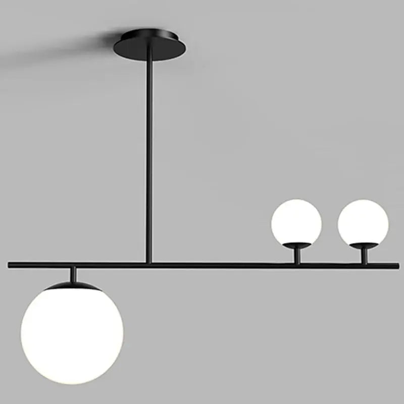 lustre moderne design en verre pour décoration intérieure - vue 6 sur 10
