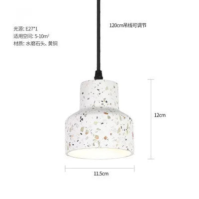 suspension industrielle en ciment pour table et bar - vue 12 sur 23