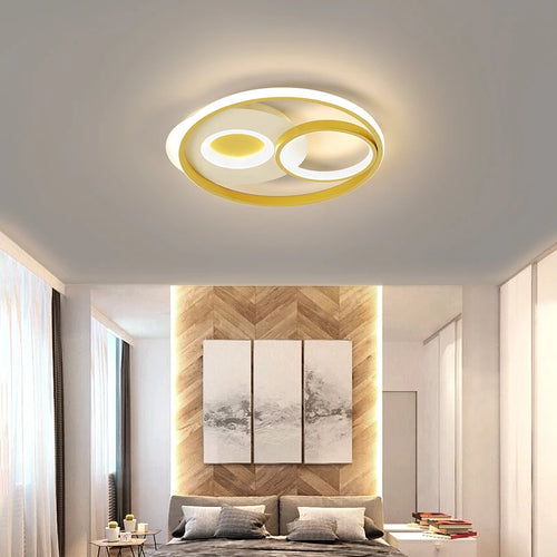 plafonnier moderne à leds ultra mince pour intérieur élégant - vue 2 sur 10