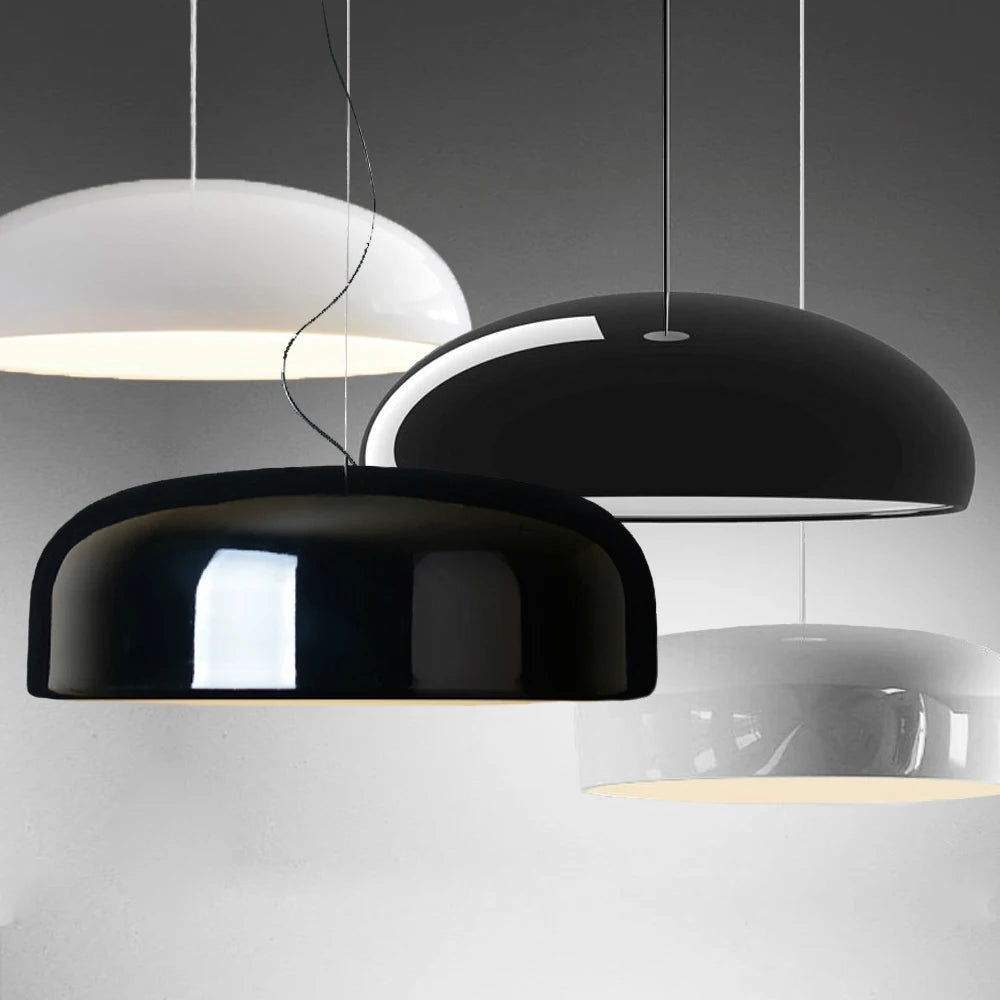 suspension Mode Simple lampe créative Restaurant Table à manger chambre en aluminium suspension luminaire E27 110 V 220 V - vue 9 sur 12