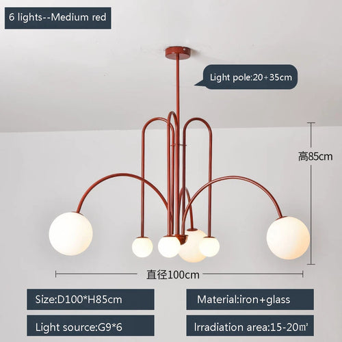 suspension moderne design postmoderne pour intérieur élégant - vue 16 sur 21