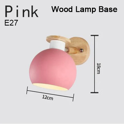 applique murale moderne en fer et bois à led - vue 15 sur 17