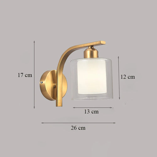 applique murale en verre luxe style art déco pour intérieur - vue 20 sur 21