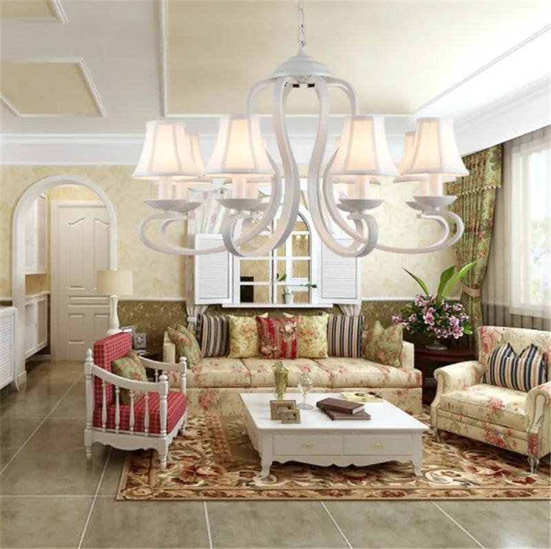 lustre moderne style méditerranéen pour intérieur élégant - vue 5 sur 6