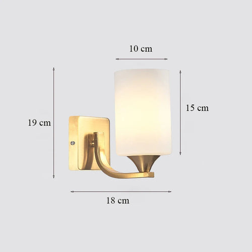 applique murale en verre luxe style art déco pour intérieur - vue 14 sur 21