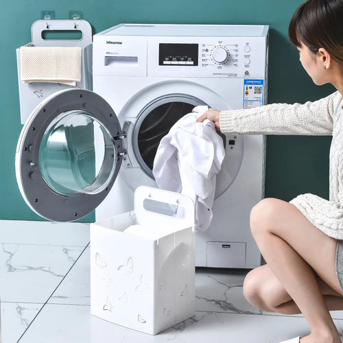panier à linge pliable multifonction pour rangement et organisation - vue 6 sur 8