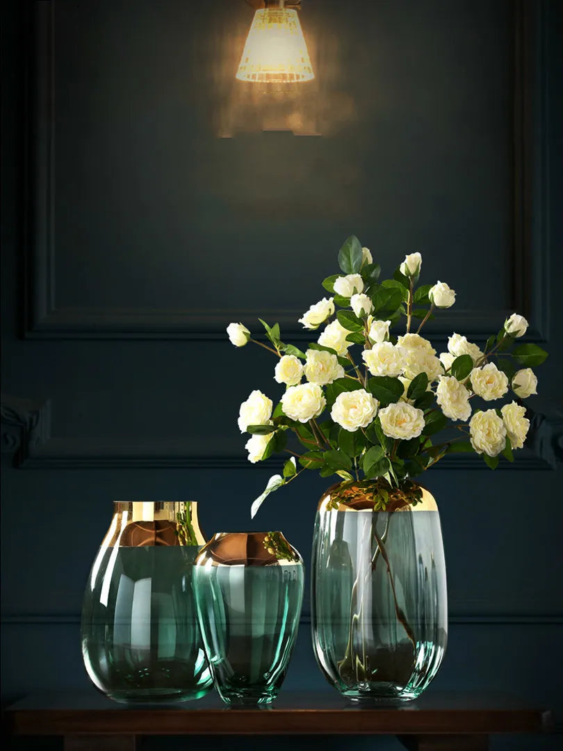 vase en verre créatif pour arrangements floraux modernes artisanaux - vue 5 sur 11