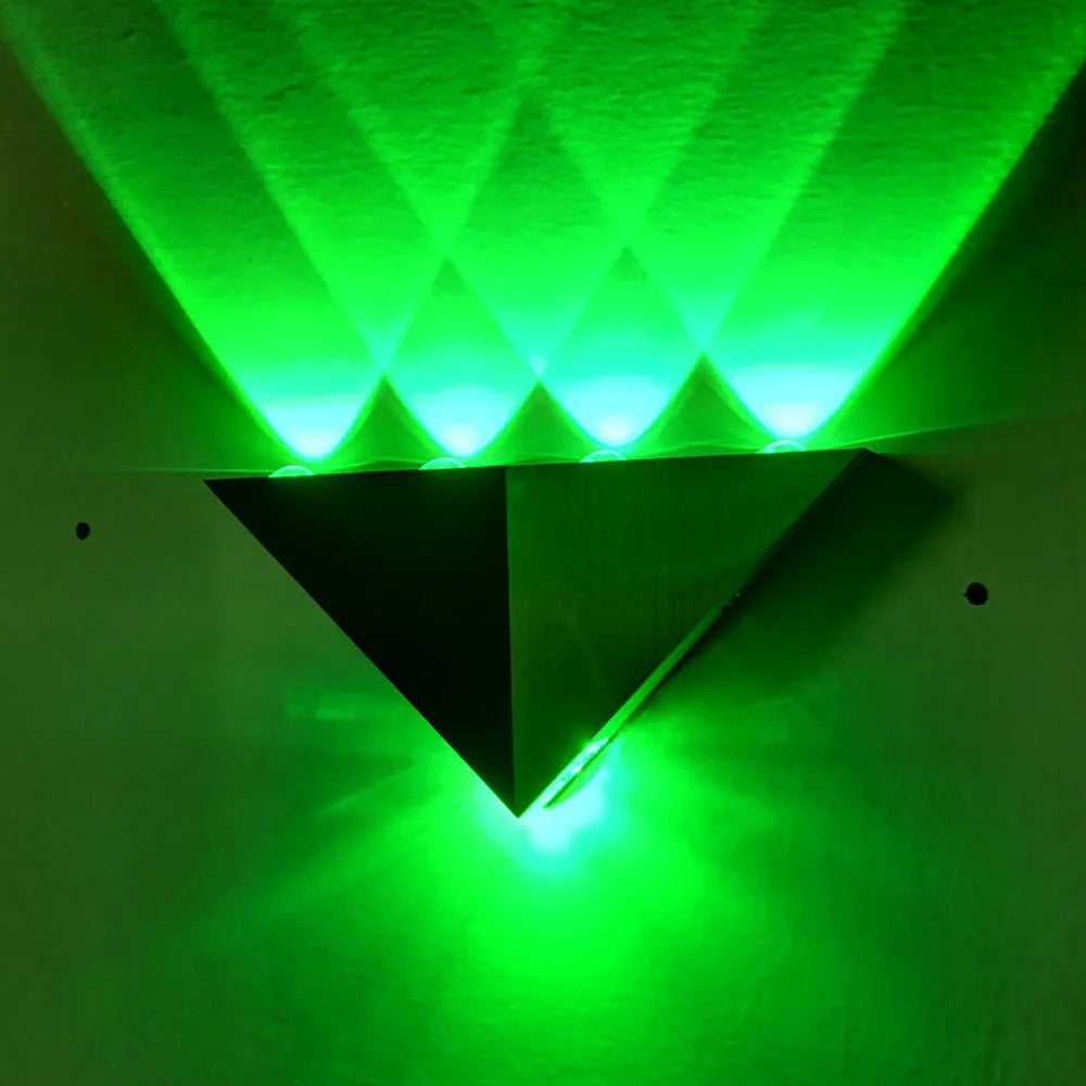applique murale led double têtes brossée pour couloir et salon - vue 4 sur 13