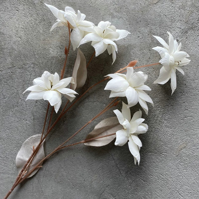 fleurs artificielles en tissu décoratives pour mariage et événements - vue 8 sur 14