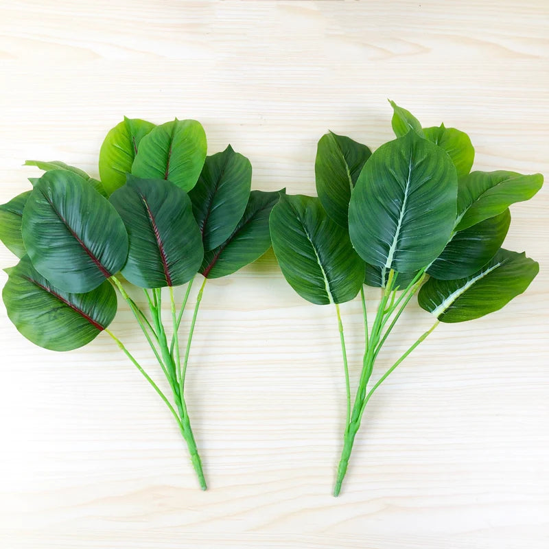 plantes artificielles monstera tropicales pour décoration intérieure et extérieure - vue 5 sur 8