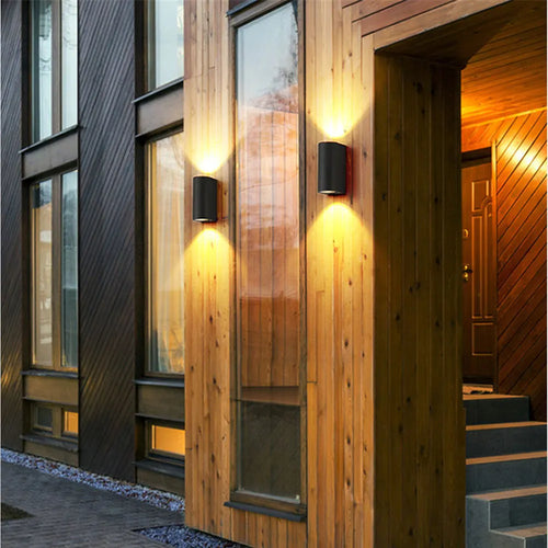 applique murale extérieure étanche à led pour jardin et terrasse - vue 3 sur 8
