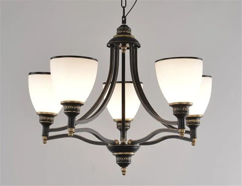 lustre en verre moderne pour un éclairage élégant - vue 9 sur 14