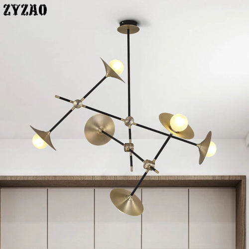 lustre créatif nordique design moderne pour décoration intérieure - vue 3 sur 9