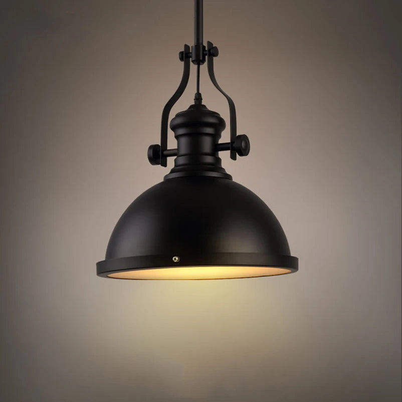 lustre vintage rétro pour restaurant café et boutique - vue 3 sur 9