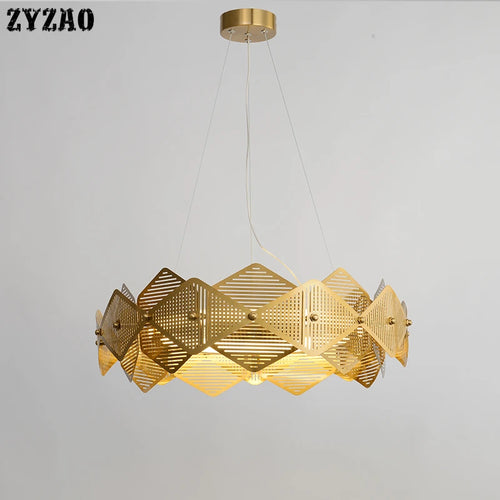 suspension nordique en fer design pour décoration intérieure créative - vue 2 sur 7
