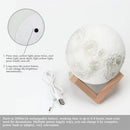 lampe lune 3d rechargeable avec changement de couleur tactile