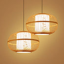 lanterne rustique japonaise osier bambou