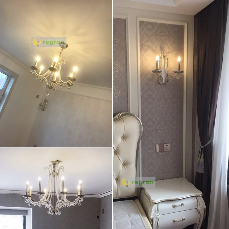 lustre en cristal rétro pour un éclairage tendance intérieur - vue 9 sur 12