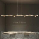 suspension moderne en aluminium pour décoration industrielle