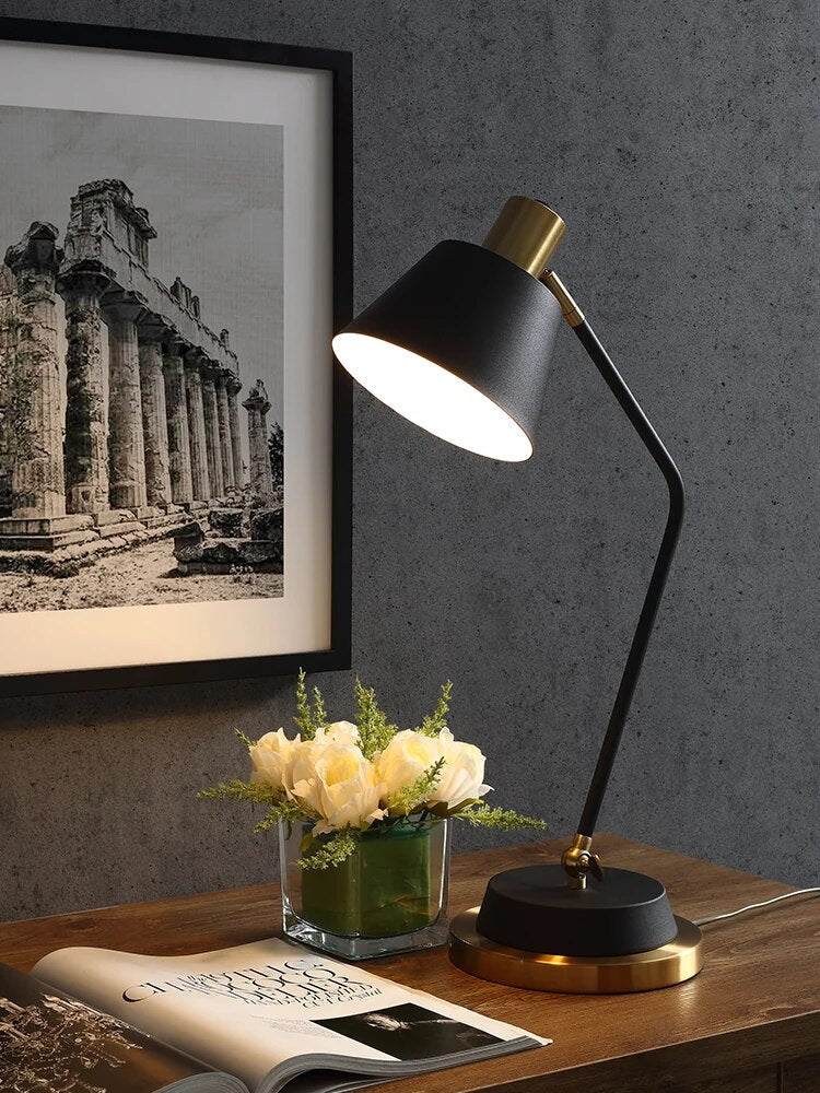 Lampe de table de chevet de chambre à coucher à coucher nordique - vue 5 sur 7