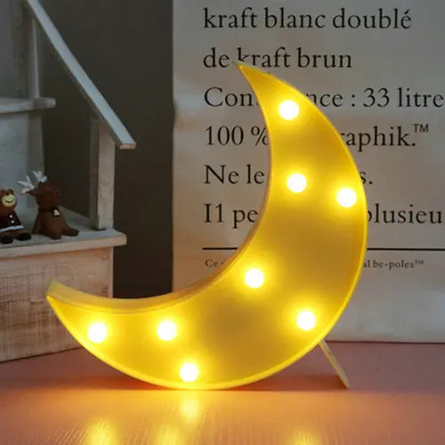 lampe led 3d nuage étoile lune veilleuse cadeau enfants décoration - vue 16 sur 16