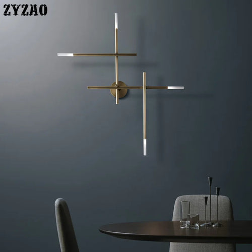 applique murale en cuivre design minimaliste pour intérieur élégant - vue 2 sur 8