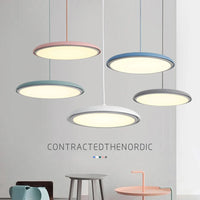 Suspension LED post-modernes nordiques