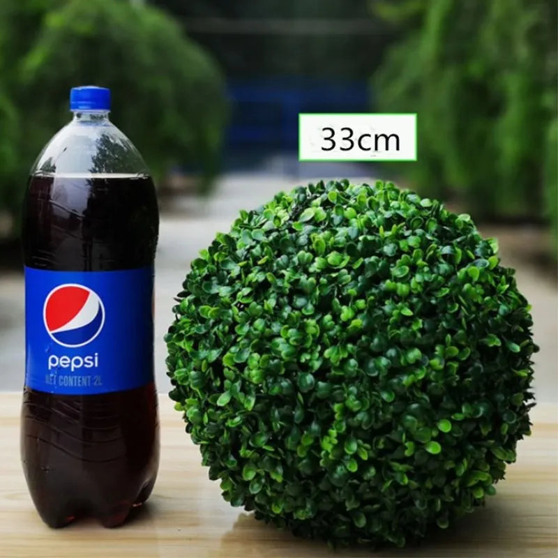 boule de buis artificielle décoration pour jardin mariage et fêtes - vue 8 sur 12