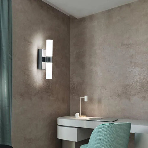 Lumière de miroir LED en acier inoxydable pour salle de bains AC85-265V 6W - vue 4 sur 6