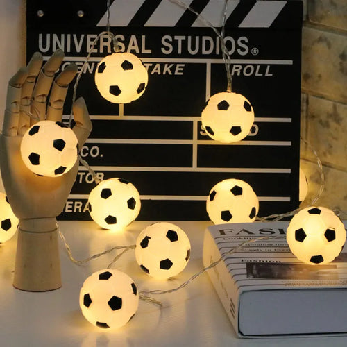guirlande led pour décoration extérieure football noël mariage - vue 3 sur 6