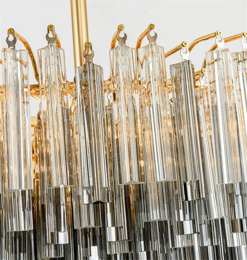 lustre en verre cristal design post-moderne pour décoration intérieure - vue 6 sur 6