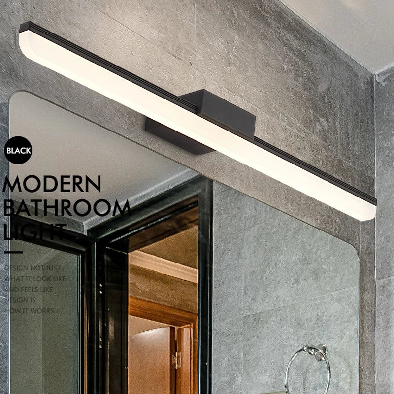 lampe led étanche pour miroir nordique éclairage de maquillage - vue 2 sur 6