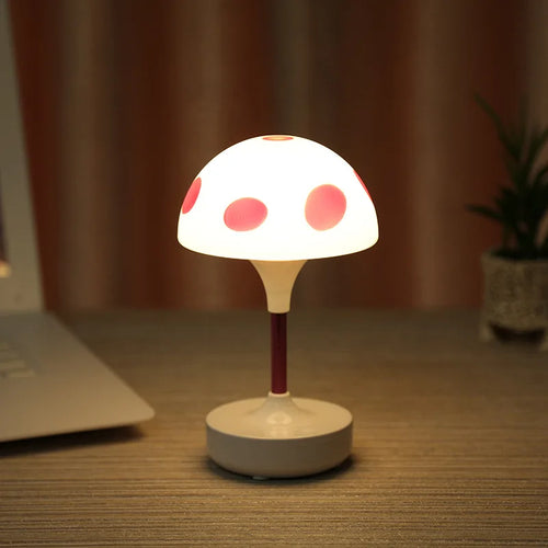 lampe de table tactile usb champignon led pour enfants - vue 2 sur 5