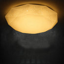 plafonnier nordique diamant étoile ciel leds acrylique moderne