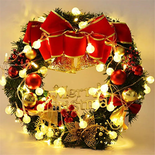 guirlande lumineuse à led pour décoration de noël et mariage - vue 3 sur 9