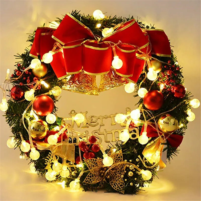 guirlande lumineuse à led pour décoration de noël et mariage - vue 2 sur 9