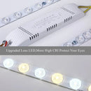 plafonnier led carré surface monté avec télécommande luminaire