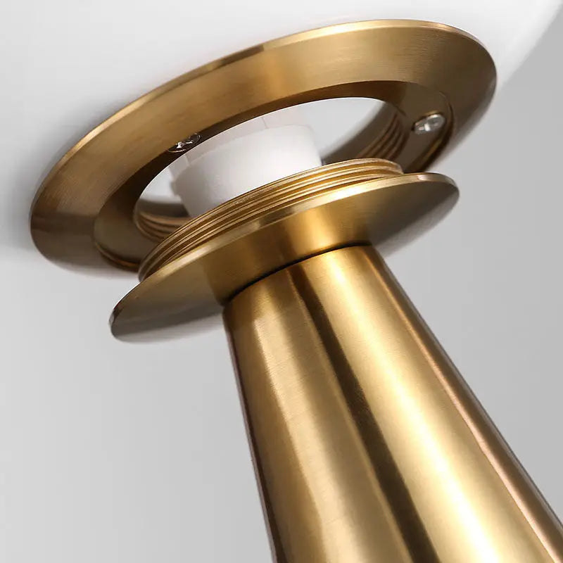 lampe de bureau nordique led globe pour décoration nocturne - vue 4 sur 6