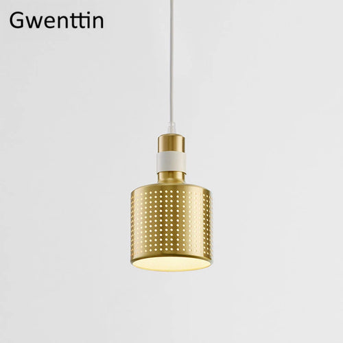 suspension moderne en laiton pour décoration intérieure style industriel - vue 5 sur 9
