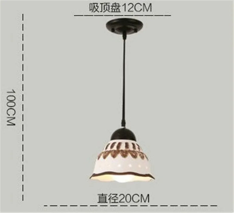 plafonnier moderne en céramique et métal noir design élégant - vue 12 sur 13