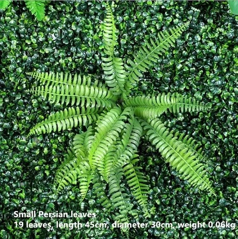 feuilles dherbe artificielles pour décoration murale et jardin - vue 11 sur 37