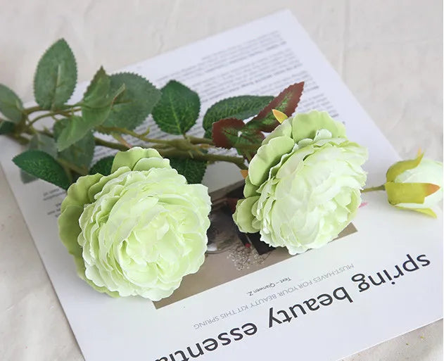 bouquet de fleurs artificielles roses pour décoration de mariage - vue 14 sur 16