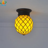 plafonnier créatif en forme d'ananas pour intérieur et extérieur