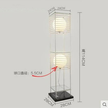 lampadaire led sur pied style chinois décoratif pour la maison - vue 11 sur 10