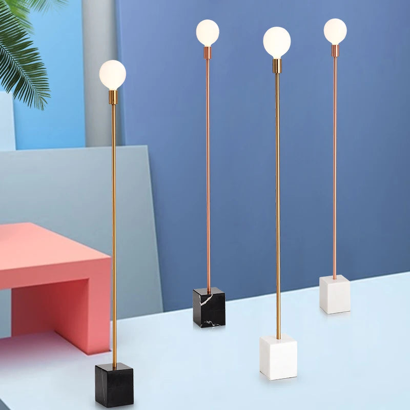 lampe à poser en marbre moderne pour décoration nordique créative - vue 1 sur 9